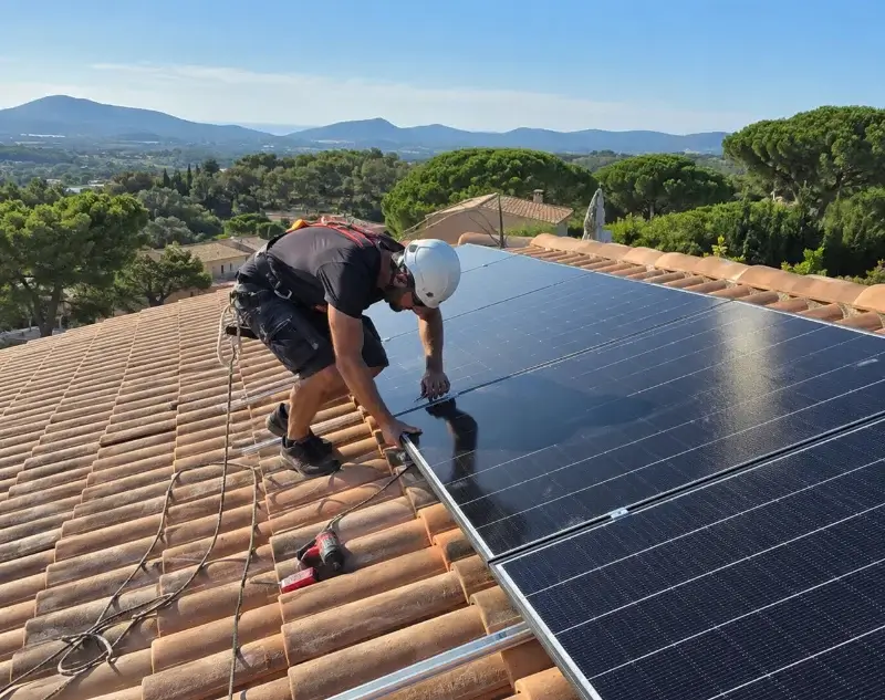 Installateur panneaux solaires Saint-Marcel-l'Éclairé — pose photovoltaïque sur toiture